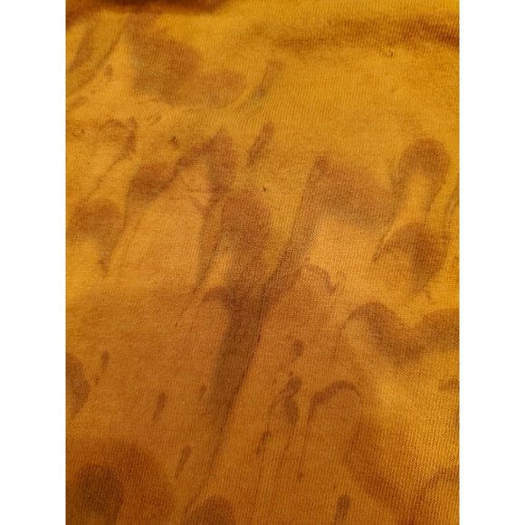 Vintage 2002 Ragtops T Shirt Bald Eagle Soaring Tie Dye Size Medium Rust Color - Picture 11 of 12